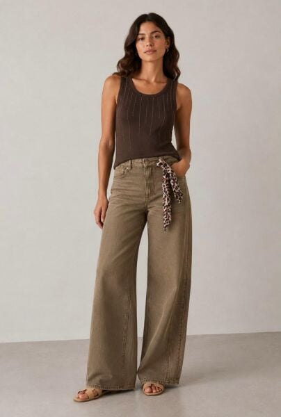 Barıle Camel Pantolon