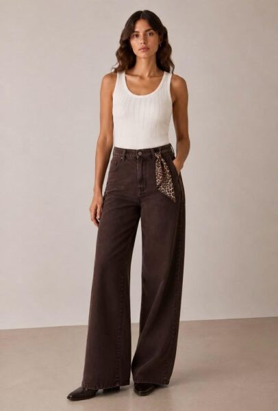 Vignette Brown Pantolon