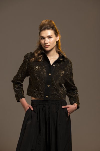 Mabel Gold Ceket
